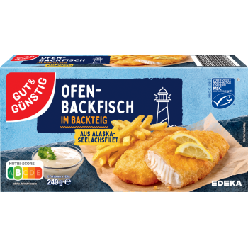 GUT & GÜNSTIG - Ofen-Backfisch