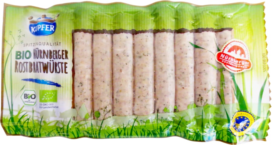 Kupfer Bio Nürnberger Rostbratwürste*