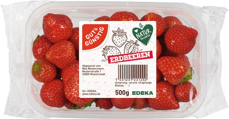 Gut & Günstig Erdbeeren