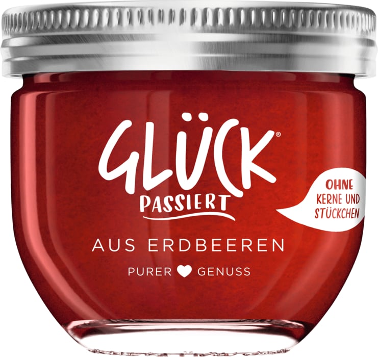 Glück Fruchtaufstrich