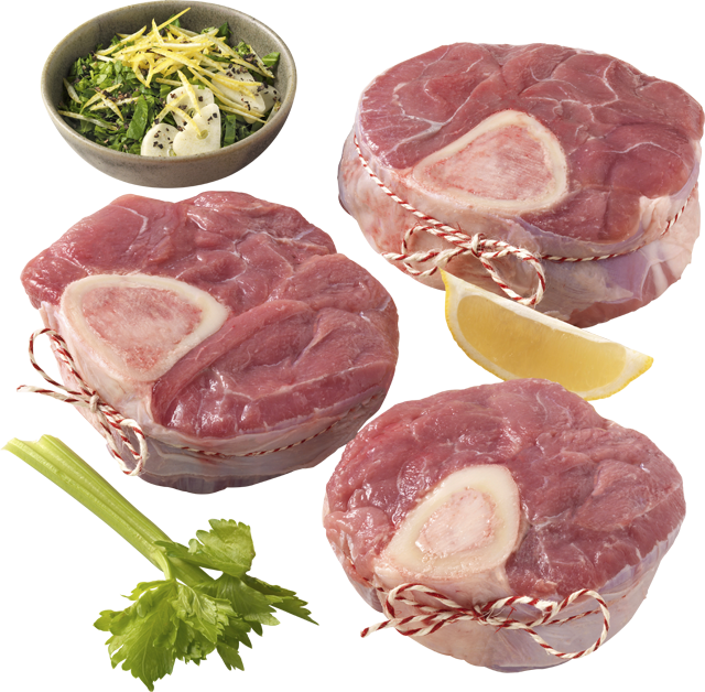 Frische Kalbshaxen