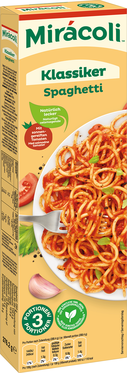 Mirácoli Spaghetti-Klassiker