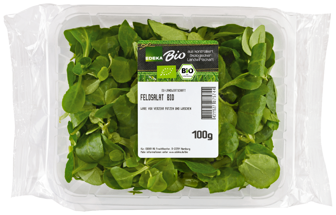 EDEKA Bio Feldsalat, Rucola, Blattspinat oder Salat-Mix