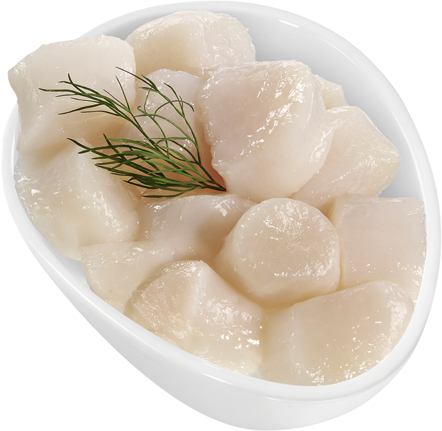 Tiefsee-Scallops ohne Rogen 