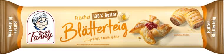Tante Fanny Frischer Butter Blätterteig