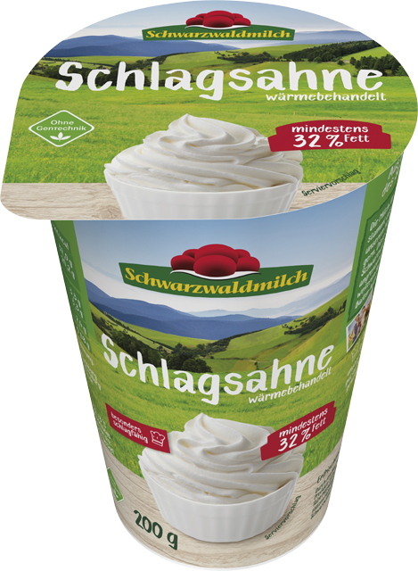 Mittwoch bis Samstag: Schwarzwaldmilch Schlagsahne