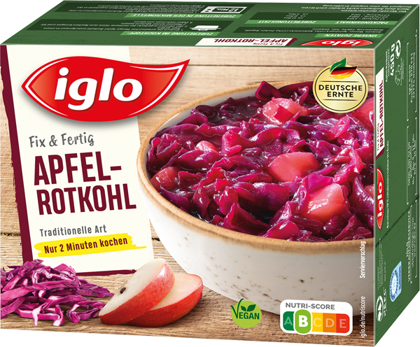 Iglo Apfel-Rotkohl-Minis