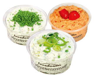 Frischkäse-Zubereitung