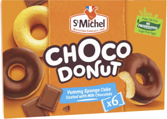 St. Michel Choco Donut oder Waffle