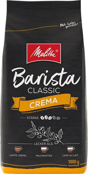 Melitta Bella Crema, Barista Crema oder Espresso
