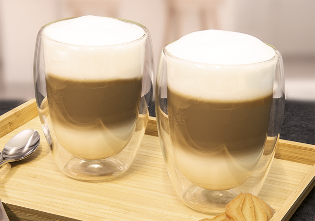 DEKOR Latte macchiato Thermogläser-Set