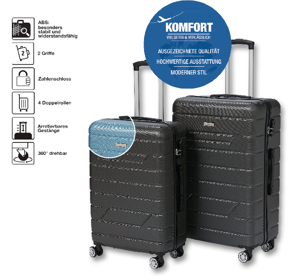 NOWI Trolley ca. 60cm, ca. 3,3kg