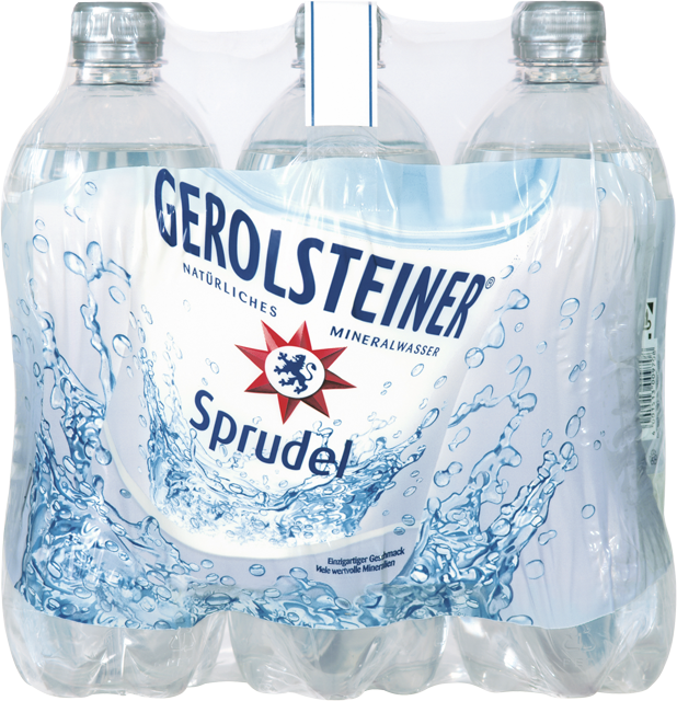 Gerolsteiner Sprudel, medium oder naturell 