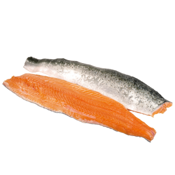 Lachsfilet mit Haut
