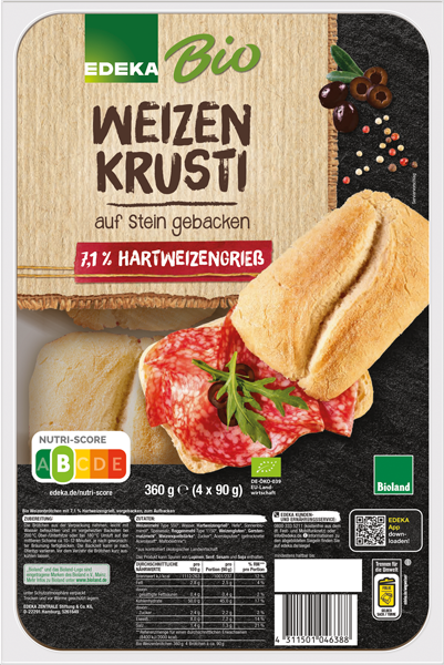 EDEKA Bio Weizen-Krusti