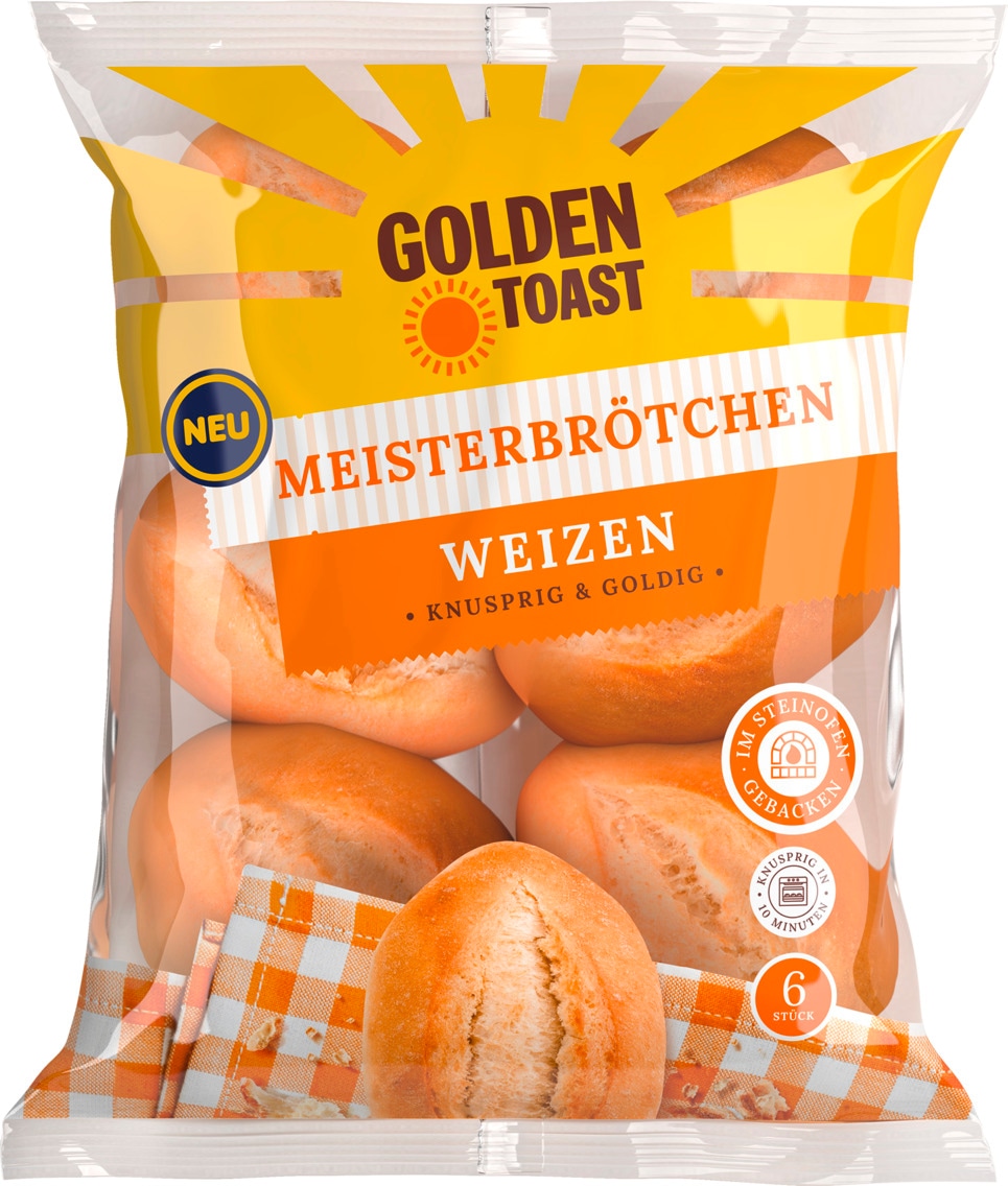 Golden Toast Meisterbrötchen