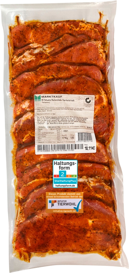 Schweine-Nackensteaks