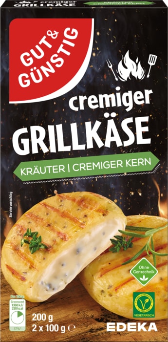 Gut&Günstig cremiger Grillkäse