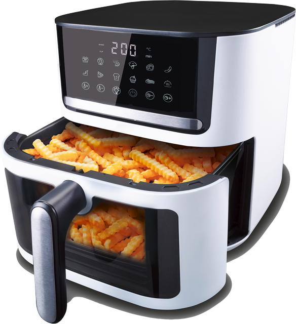 EDEKA zuhause XL-Heißluft-Fritteuse