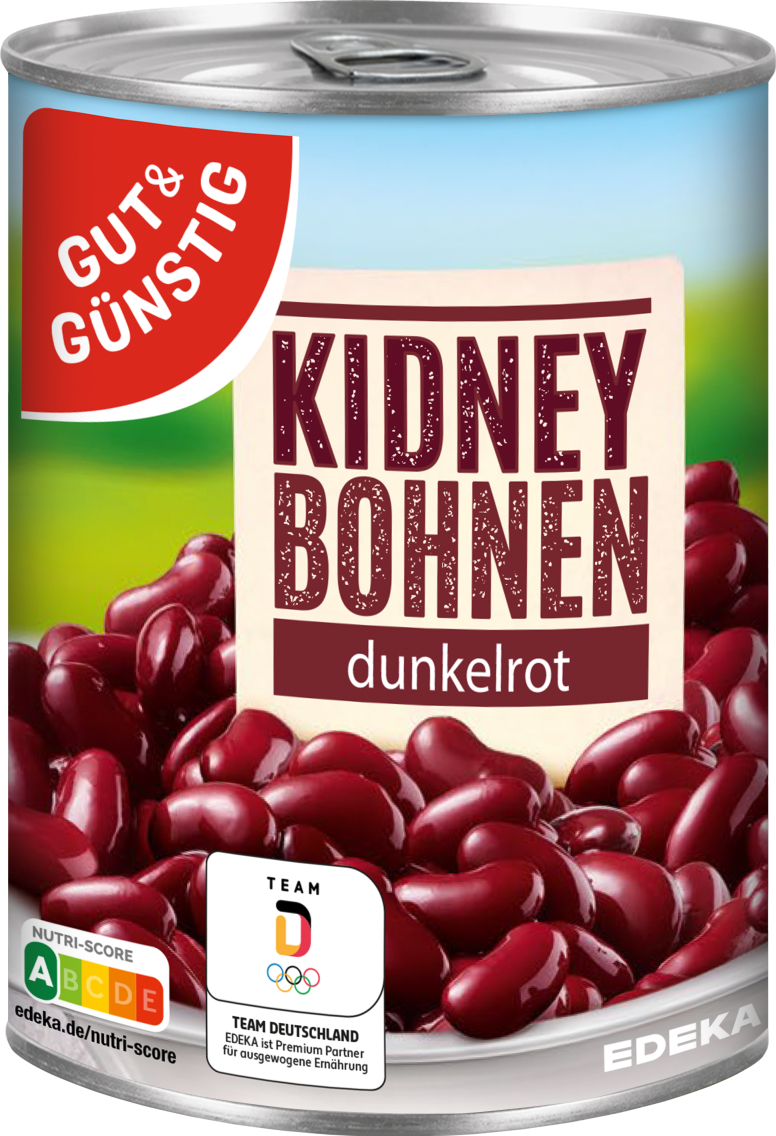 GUT&GÜNSTIG Rote Kidney Bohnen