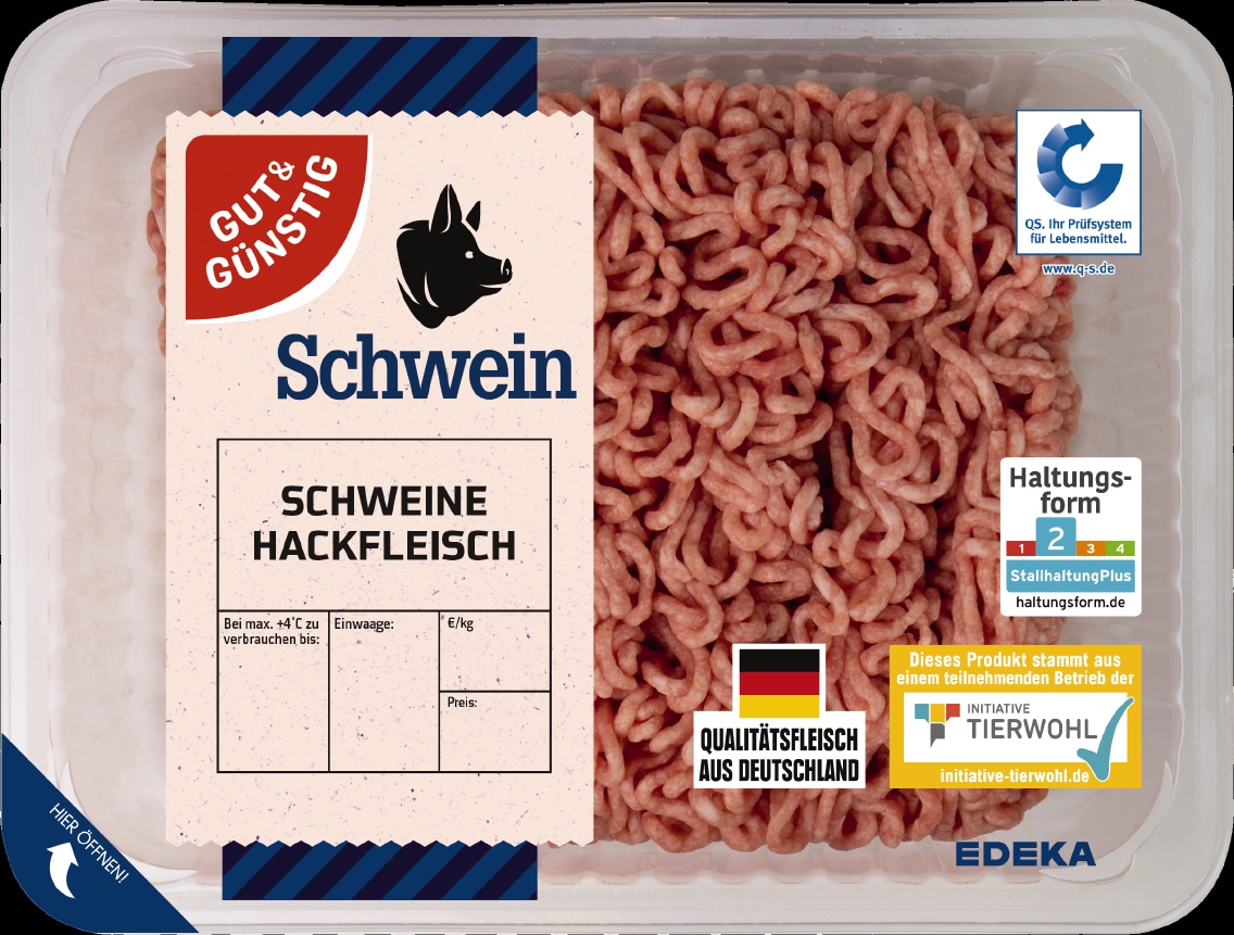 GUT&GÜNSTIG Schweine Hackfleisch