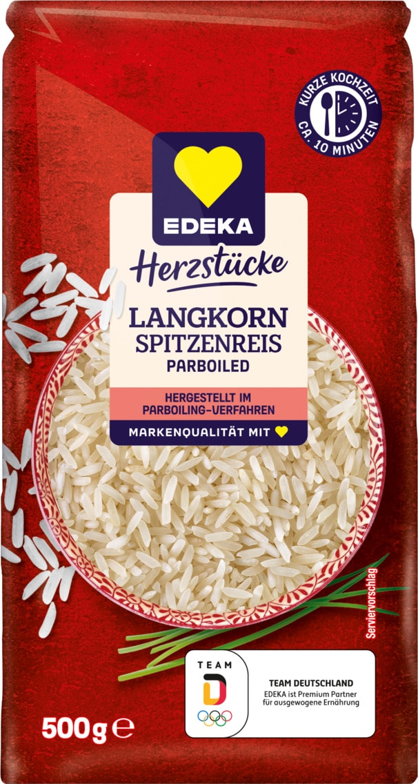 EDEKA Herzstücke Parboiled Langkorn Spitzenreis