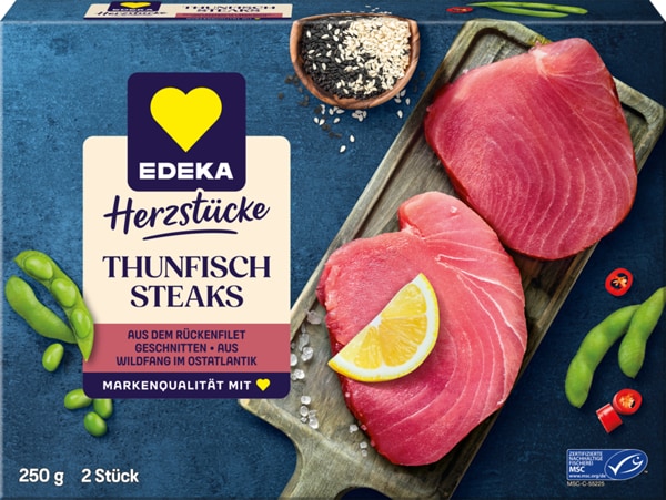 EDEKA Herzstücke Thunfischsteaks