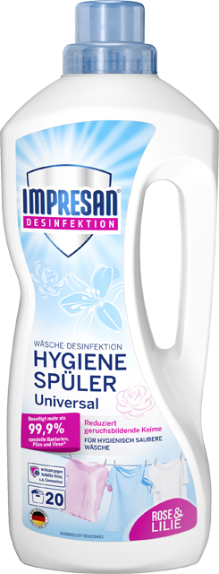 Impresan Wäsche-Desinfektion Hygiene-Spüler Universal oder Sensitiv