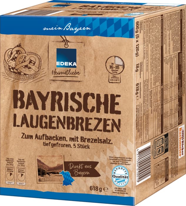 EDEKA Heimatliebe Bayrische Laugenbrezen