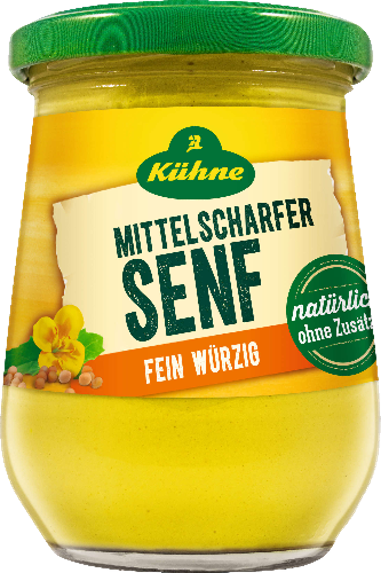 Kühne mittelscharfer Senf