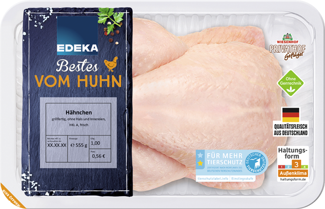 EDEKA Bestes vom Huhn Hähnchen 