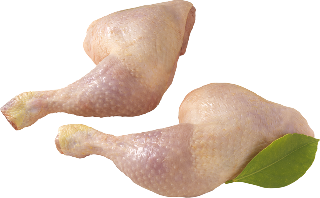 Frische Hähnchen-Schenkel