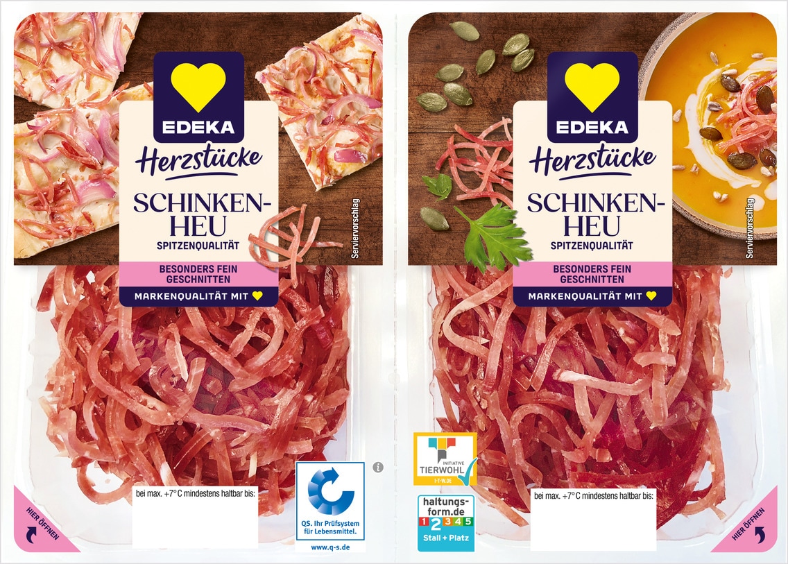 EDEKA Herzstücke Schinken-Heu