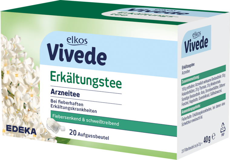 EDEKA elkos VIVEDE Gesundheitstee