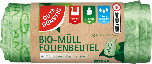 GUT&GÜNSTIG Bio-Müll-Folienbeutel