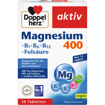 Doppelherz aktiv Magnesium 400