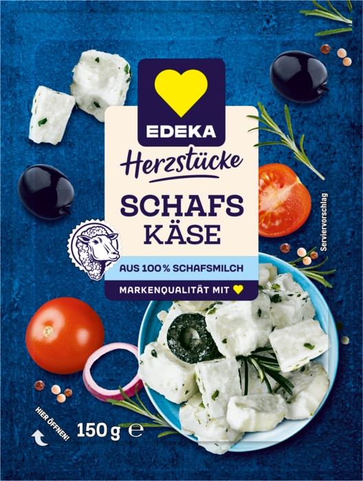 EDEKA Herzstücke Schafskäse oder Feta g.U.