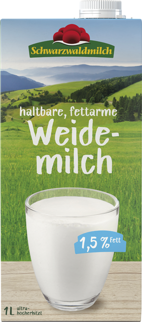 Schwarzwaldmilch haltbare Weidemilch 