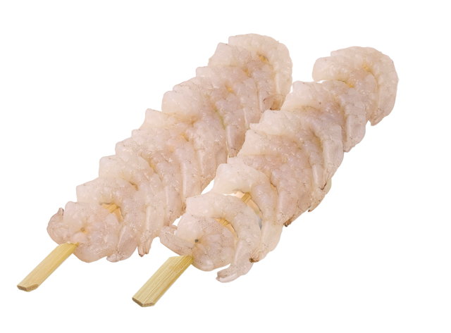 Ab Donnerstag erhältlich: ¹Garnelenspieße 