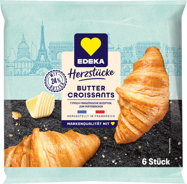 EDEKA Herzstücke Croissants