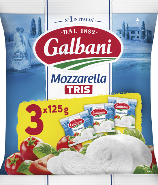 Galbani Mozzarella Tris 