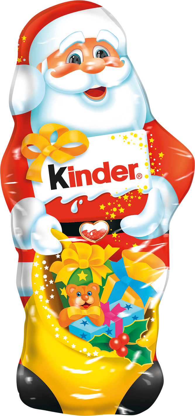 Ferrero Kinder-Schokolade Weihnachtsmann