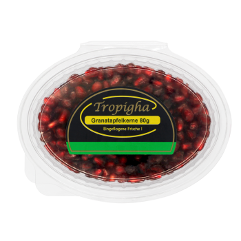 Tropigha Granatapfelkerne oder Ananaswürfel