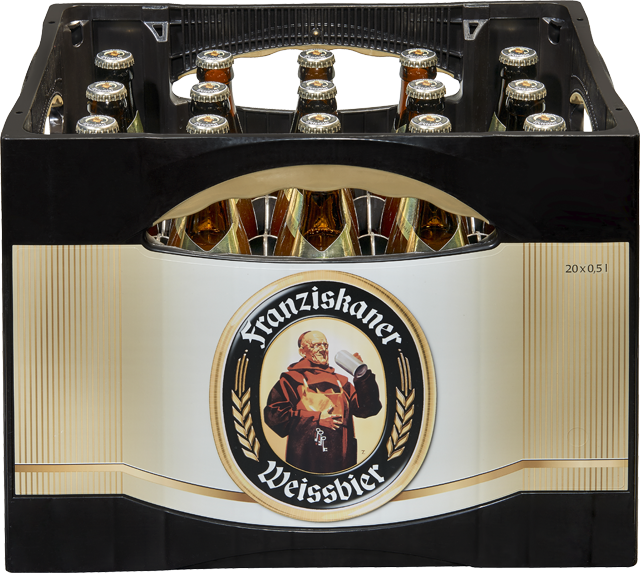 Franziskaner Weissbier Naturtrüb auch Alkoholfrei 