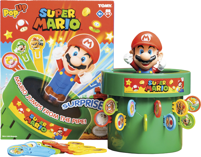 Tomy Pop Up Super Mario Brettspiel