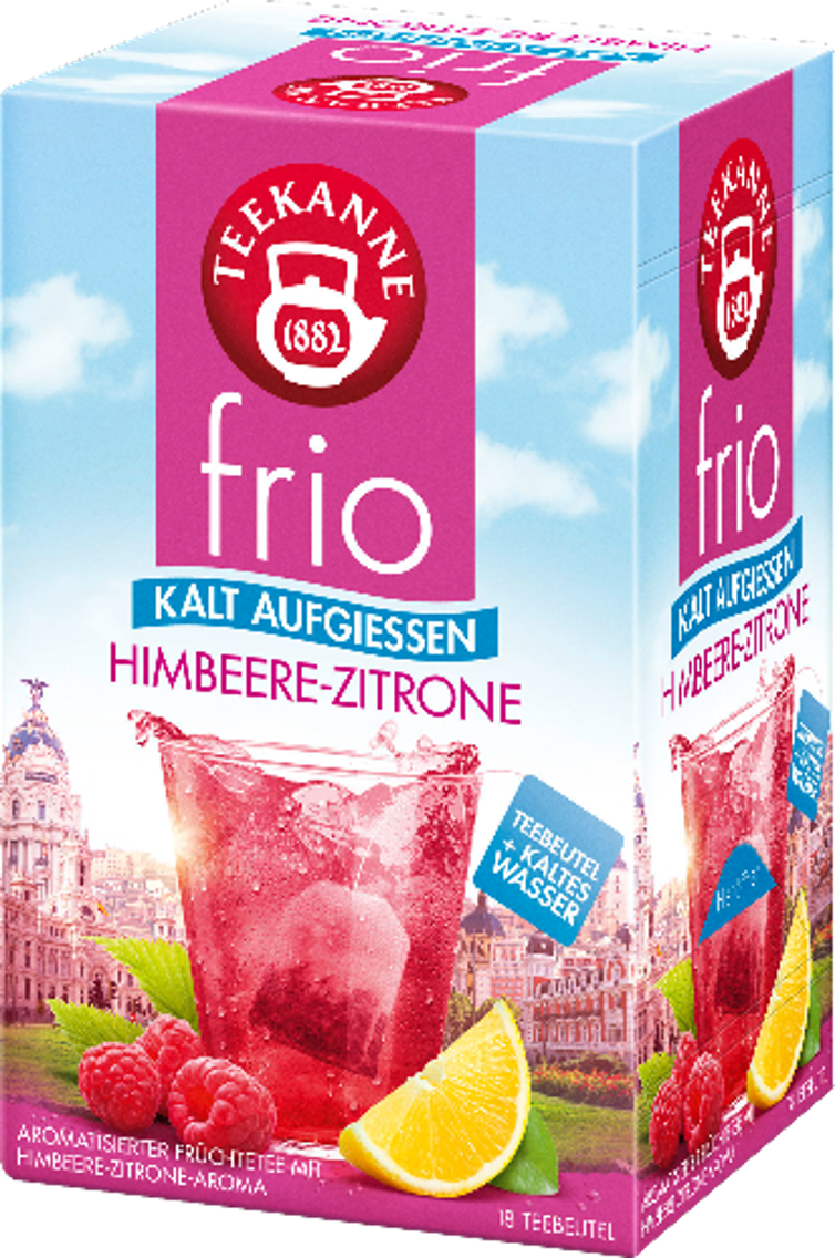 Teekanne Frio kalt aufgiessen