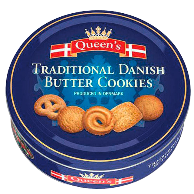 Queen‘s Traditional Danish Butter Cookies