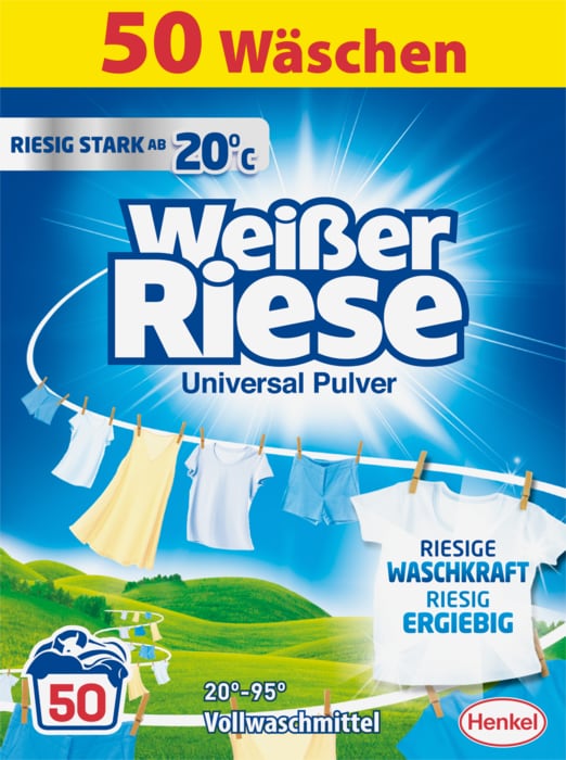 Weißer Riese oder Spee Waschmittel