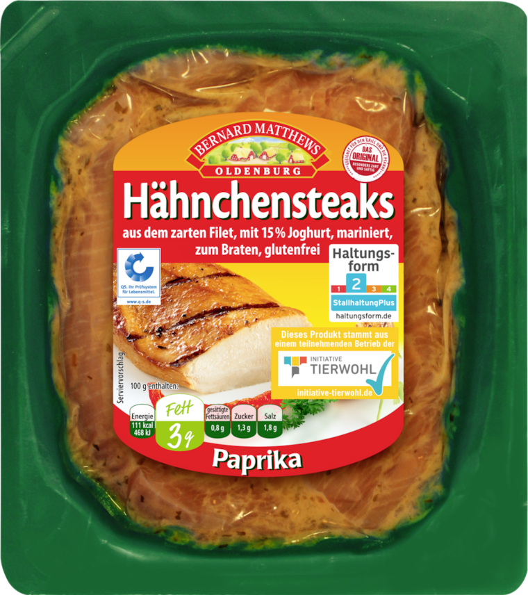Bernard Matthews Hähnchensteaks