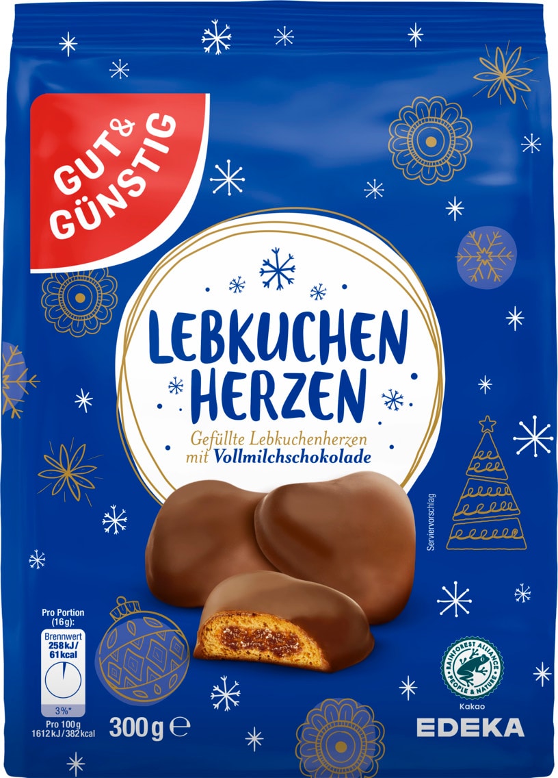 Gut & Günstig Lebkuchen Herzen